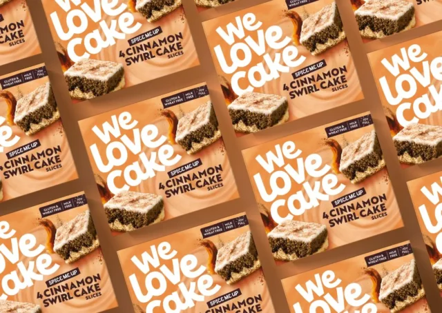 a tile of cinnamon swirl packets