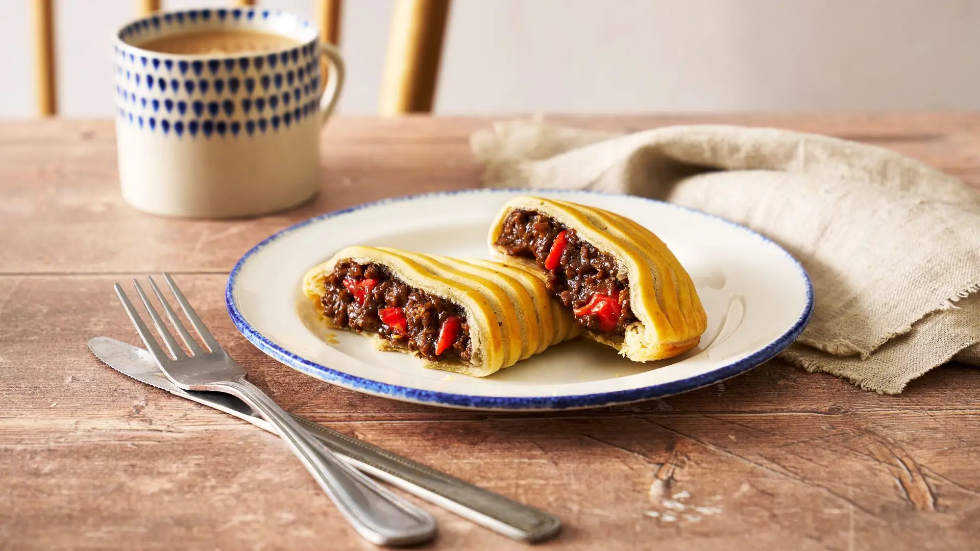 carrs pasties rock it pasty on table